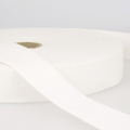 Gurtband Baumwolle weiß 30mm