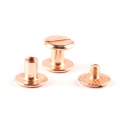 Grtelschrauben Buchschrauben 5mm Fllhhe rosegold