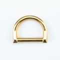 2 Stck D-Ring 25mm gold hell