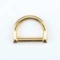 2 Stck D-Ring 25mm gold