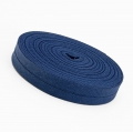 Schrgband blau aus Baumwolle 20mm