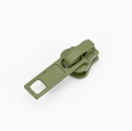 10 Stck Schieber oliv fr 5mm Profil-Reiverschluss