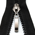 5 Stck Schieber fr 5mm Profil-Reiverschluss schwarz metallic