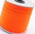 5m Gummiband 7mm neon orange