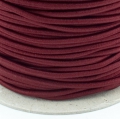 Gummikordel 3mm bordeaux