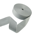 Gurtband 20mm Made in Germany silbergrau