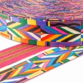 Gurtband Polyester bedruckt multicolor 38mm