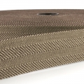 Taschengurt Grtelband premium 40mm Fischgrt braun/braun uni