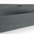 Taschengurt Grtelband premium 40mm Fischgrt dunkelgrau/dunkelgrau uni