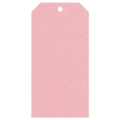 Geschenkanhänger aus Karton extra groß 60x120 mm rosa