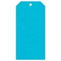 Geschenkanhänger aus Karton extra groß 60x120 mm himmelblau