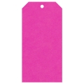 Geschenkanhänger aus Karton extra groß 60x120 mm pink