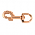 Bolzenkarabiner 20mm runder Durchlass rosegold