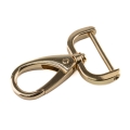 Karabinerhaken 25mm abnehmbar gold