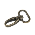 Karabiner 25mm altmessing