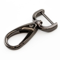 Karabinerhaken 20mm schwarz glnzend