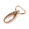 Karabiner 20mm gold hell