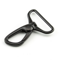 Karabiner 38mm schwarz lackiert