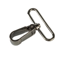 Karabinerhaken schwarz glnzend 50mm