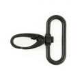 Karabiner 40mm schwarz lackiert