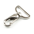 Karabinerhaken silber 38mm