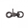 Scherenkarabiner 13mm schwarz glnzend