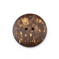 Kokosknopf lackiert 34 mm