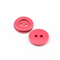 Knopf zweifarbig pink 14 mm