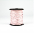 70m Baumwollkordel gewachst 1mm rosa