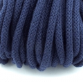 Baumwollkordel dunkelblau 5mm mit Kern