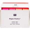 Rico Design - Paper Poetry Tape Set neon Rottöne FSC MIX