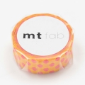 3m Flocky Tape mt fab 15mm Dot Yellow + Red
