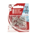 12 Haken und Augen 13/12mm
