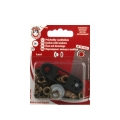 20 sen 5,5mm x 10mm altmessing