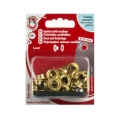 20 sen 7mm x 13mm gold