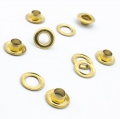 100 Stk. sen 7mm x 13mm gold