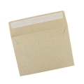Umschlag aus Graspapier 114 x 162 mm (C6)