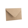Umschlag Kraftpapier recycling 82 x 113 mm (C7)