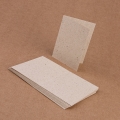 10 Faltkarten Klappkarten blanko Graspapier DIN A7 auf A8