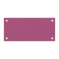 Blanko Patch Kunstleder 55 x 25 mm violett