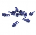 5 Schieber dunkelblau für 5mm Profil-Reißverschluss