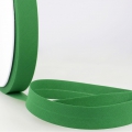 Schrgband grn aus Baumwolle PES 20mm