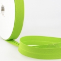 Schrägband hellgrün aus Baumwolle PES 20mm
