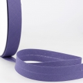 Schrgband lila aus Baumwolle PES 20mm