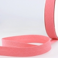 Schrgband pink aus Baumwolle PES 20mm