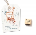 Ministempel Weihnachtskugeln
