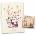 Stempel Haus 13 Saunafass Outline