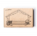 Stempel Haus 14 Marktbude Outline