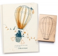 Stempel Heiluftballon 2 Outline