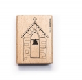 Stempel Kirchturm Outline